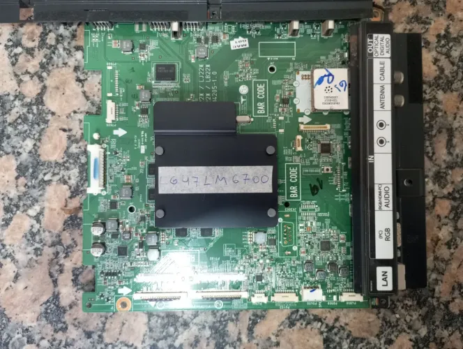 Placa de sinal smart tv LG 47 LM 6700