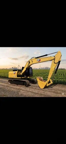 Escavadeira modelo CAT318D2 cat Ano 2017