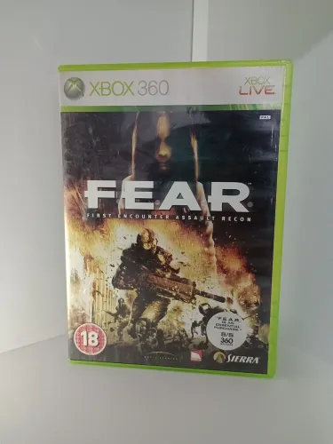 FEAR XBOX 360 ORIGINAL COMPLETO RARO PAL EUROPEU