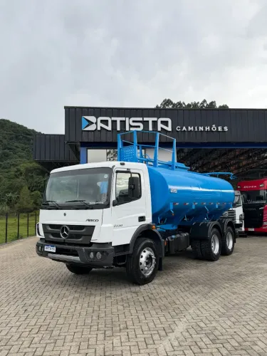 Atego 2730 6x4 - Tanque Pipa/Irrigador de 15.000 Litros - apenas 22mil km