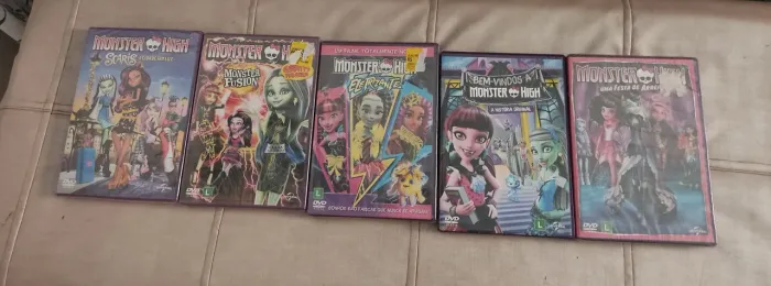 Filmes monster high - lote