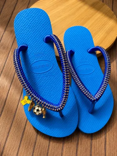 Sandália customizada 