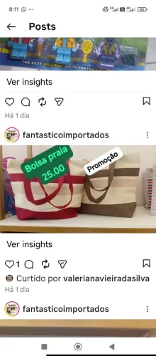 Bolsa de praia LINDAS 