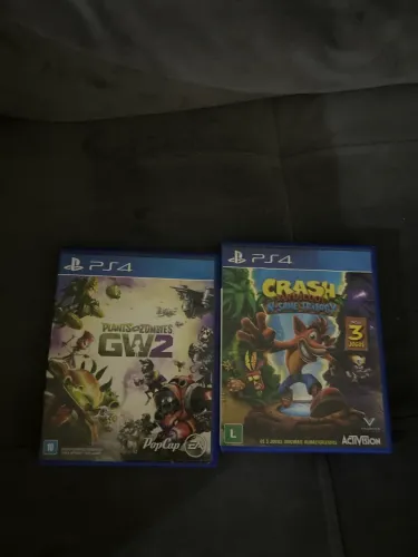 PS4 Plants vs Zombies GW2 + Crash Bandicoot N. Sane Trilogy cada por 60