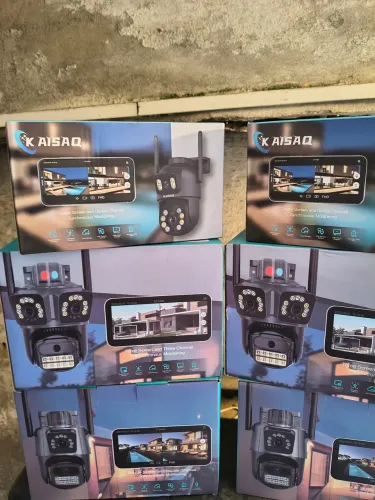 Câmeras wi-fi 700 reais as 6 câmeras 