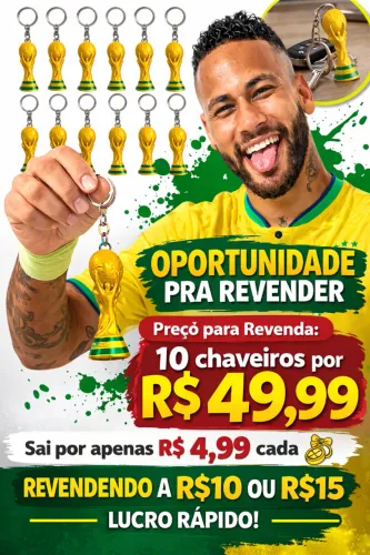 Dinheiro Facil com Revenda - Times, Futebol e Copa do Mundo - Preço de Custo