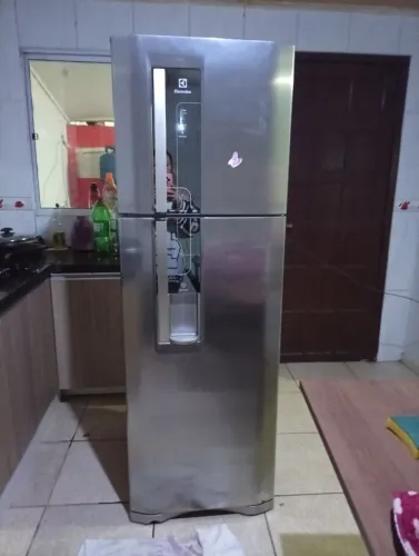 Geladeira inox