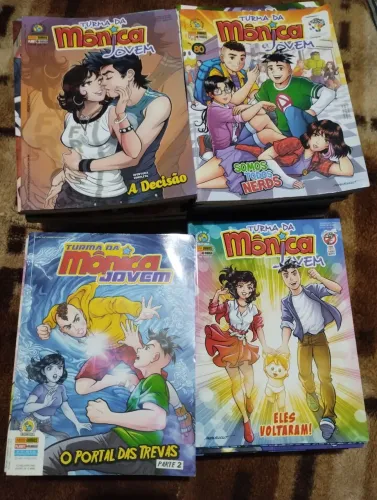 Coleção de revistas Turma da Mônica Jovem