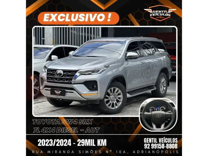 Toyota Hilux SW4 4X4 2.8 Diesel 2024