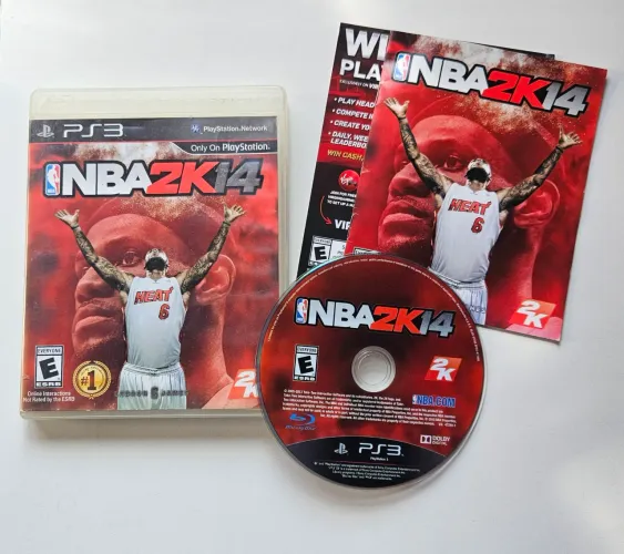 NBA 2k14 ps3 original fisico seminovo