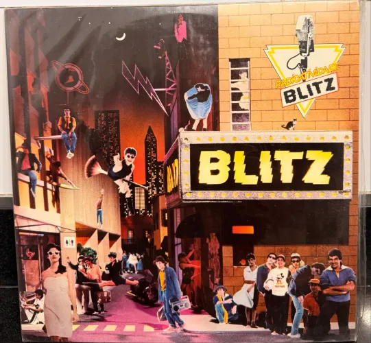 LP Blitz - Radioatividade (1986) | Vinil Original EMI-Odeon | Rock Nacional