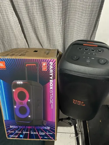 VENDO JBL PARTY BOX 320 STAGE NOVA C/ NOTA FISCAL
