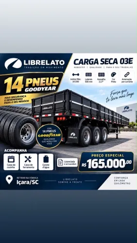 Carreta carga seca 03E