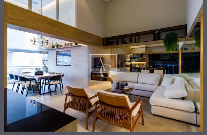 Apartamento de 163 m² com 3 suítes e pé direito duplo à venda em prédio requisitado no Pan