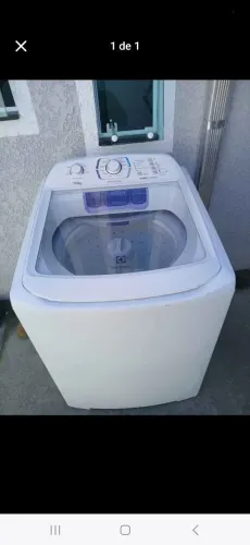 máquina 16 kg Electrolux Jet e clean super conservada funcionando perfeitamente ? ? ?