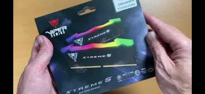 Memória DDR5 Patriot Viper viver Xtreme 5