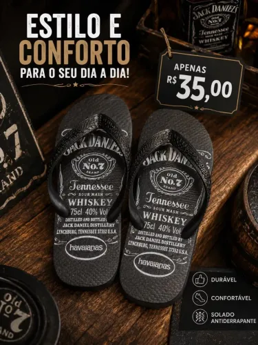 Chinelo havaianas masculino