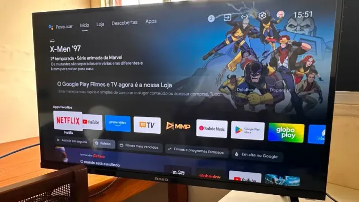 Smart TV Aiwa 32 Android TV HDR10 impecável