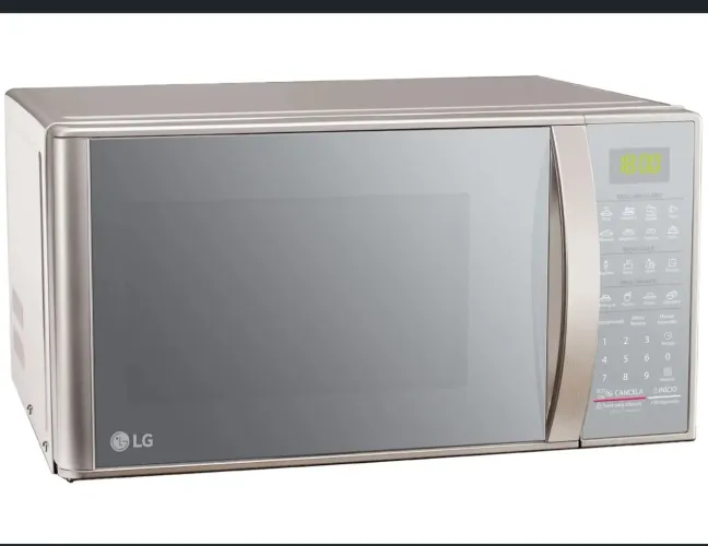 Microondas inox novo na caixa 