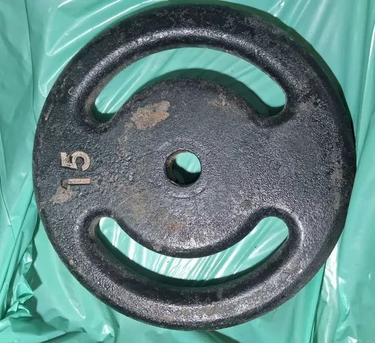 Vende_se  2 anilhas  de 15kg cada