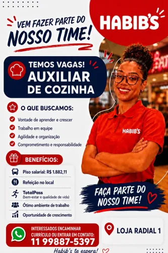 VAGA DE EMPREGO CLT