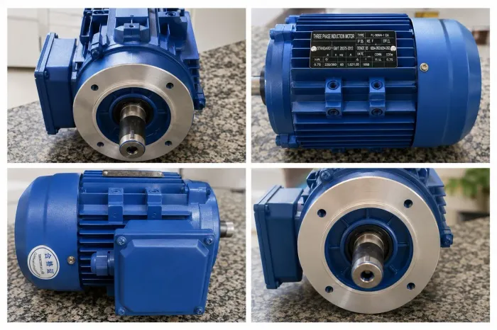 Motor Elétrico Trifásico 0,75kW 1CV 380V 1660RPM - Novo