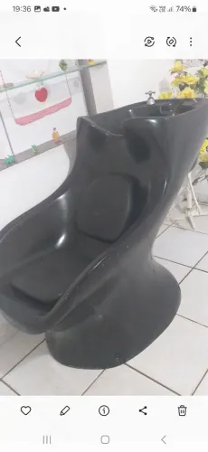 Lavatório para salão de beleza.