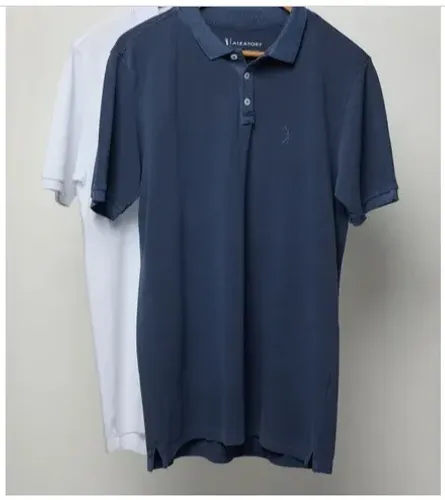 Kit Camisa Polo 2 peças novas sem uso ( Branca e Azul) com nota fiscal
