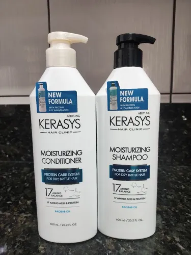 Kit shampoo e condicionador KERASYS MOISTURIZING 