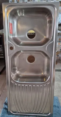 CUBA DUPLA FRANKE INOX