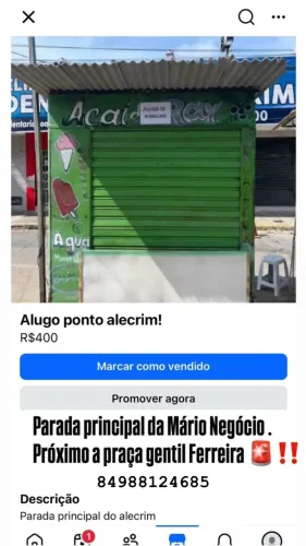 ALUGO CIGARREIRA NO ALECRIM