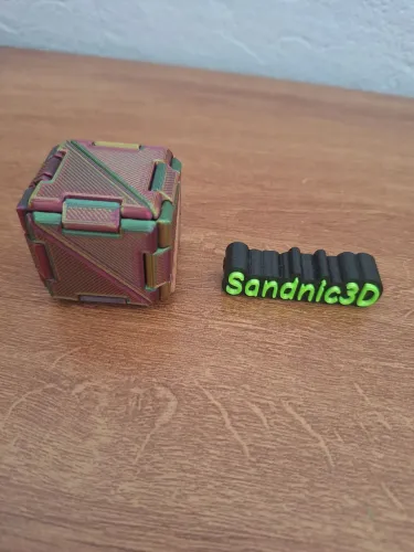 Cubo origami transformador