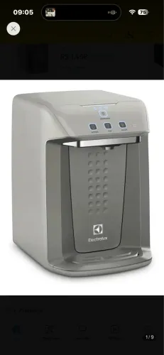 Purificador eletrônico 127v ELECTROLUX
