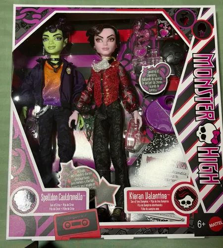 Bonecos Monster High Spelldon e Valentine