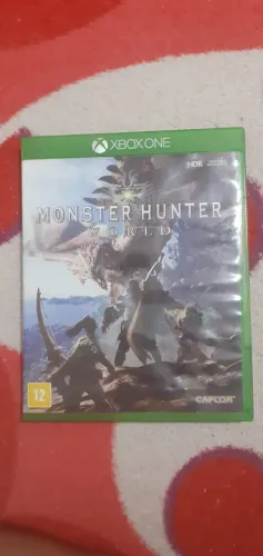 DVD DE monster hunter world xbox one por apenas 50 conto