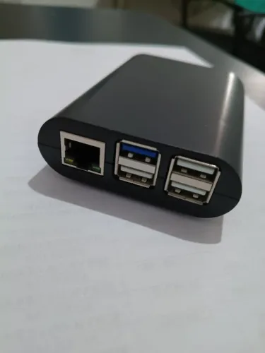 Kit Orange Pi 3B 4GB RAM + Case + Fonte com Switch Liga/Desliga + MicroSD 16GB