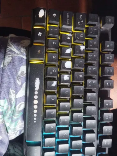 Teclado Gamer Gaming Master RGB - Funcionando