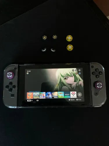 Nintendo Switch V1 Desbloqueado + Acessórios | Aceito iPhone