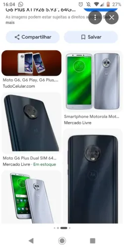Celular moto 6 plus