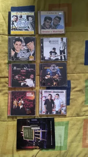 Coleção CDs Bruno e Marrone