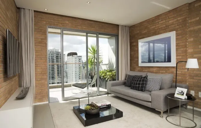 Apartamento Mobiliado para locação 72m² Vila Nova Conceição, com 1 quarto/suíte e 2 Vagas