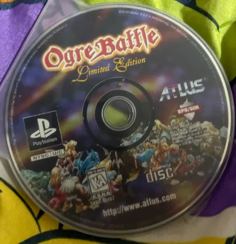 Ogre Battle: Limited Edition - PS1 Original Atlus NTSC-U