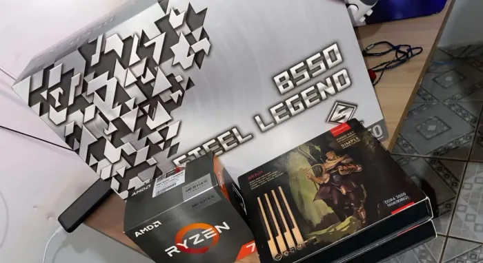 KIT UPRADE RYZEN 7 5700X3D + B550 STEEL LEGEND + WIFI + 32GB ASGARD BRAGI B-DIE