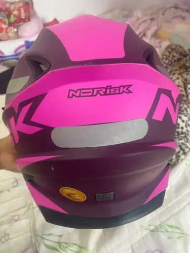 capacete norisk rosa