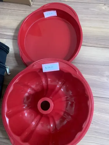 Formas de Silicone Importadas (Bolo) - Ótimo Estado