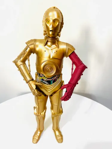 BONECO RARO C-3PO Star Wars 30cm - Action Figure - 1/6