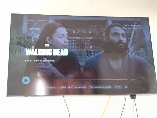 TV Smart 75 polegadas Samsung 4k