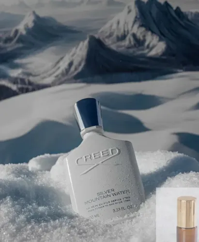 perfume silver mountain water creed compartilhável 5ml