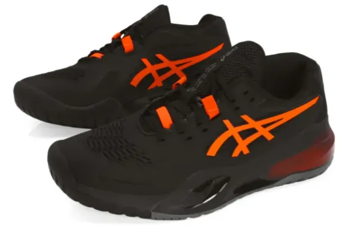 Tênis Asics Resolution X Clay Shocking Orange