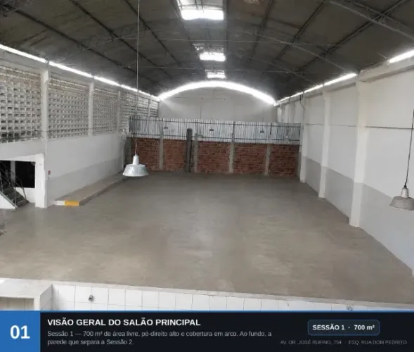 Galpão 1.050 m² Divisível: Alugue 350 m², 700 m² ou o Conjunto - Av. Dr. José Rufino